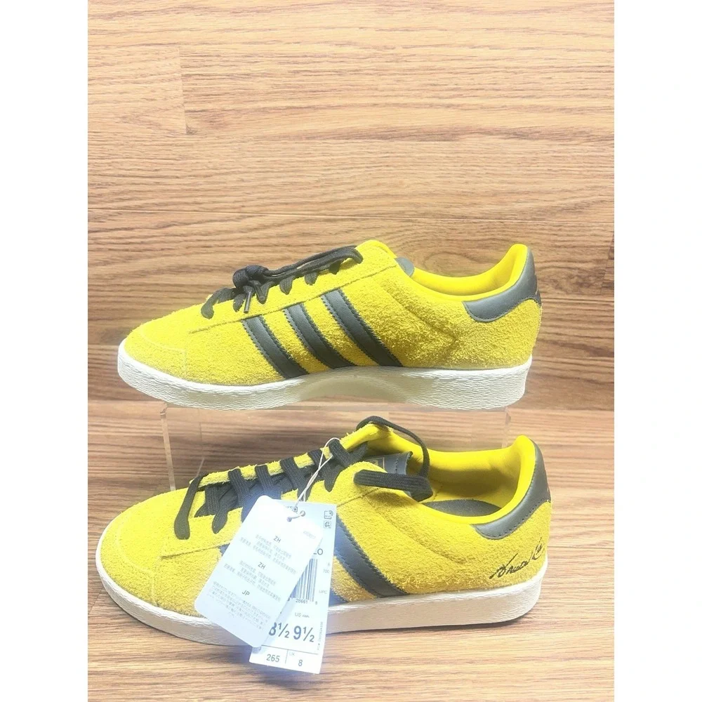 Adidas JABBAR LO Bruce Lee 'Game of Death' Yellow Black (JR1597) NEW Men's 8.5